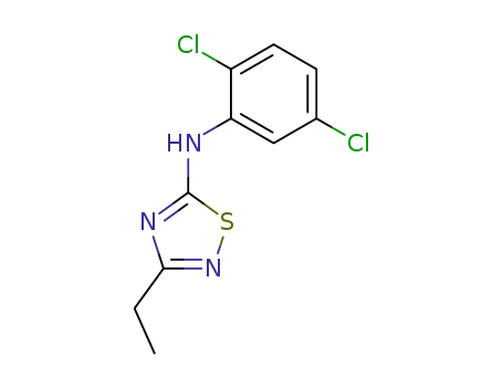 (2,5-dichloro-phenyl)-(3-ethyl-[1,2,4]thiadiazol-5-yl)-amine
