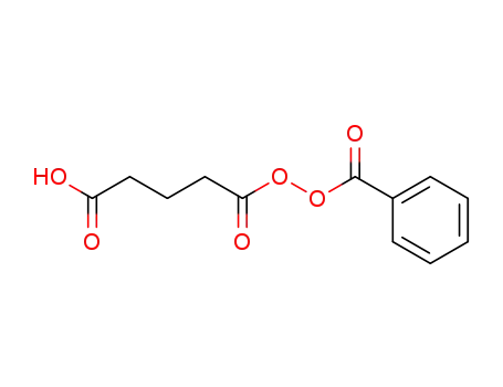 5-Benzoylperoxy-5-oxopentanoic acid