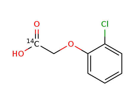 o-Chlorphenoxyessigsaeure-1-<sup>14</sup>C