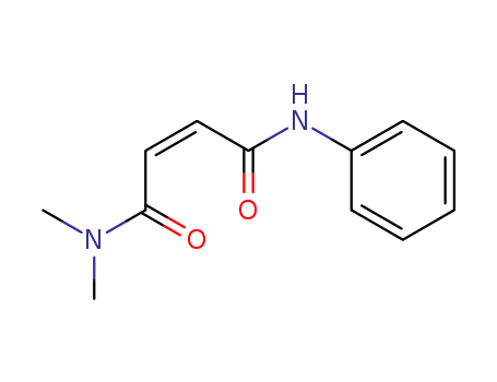 Molecular Structure of 112291-06-2 (2-Butenediamide, N,N-dimethyl-N'-phenyl-, (Z)-)