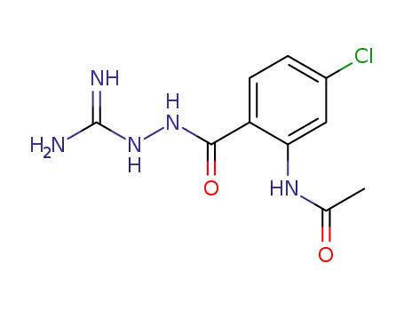 1-(4-Chlor-2-acetamido-benzamido)-guanidin