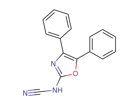 (4,5-diphenyl-oxazol-2-yl)-cyanamide