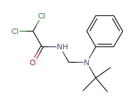 N-<N'-tert.-Butyl-anilino-methyl>-dichloracetamid