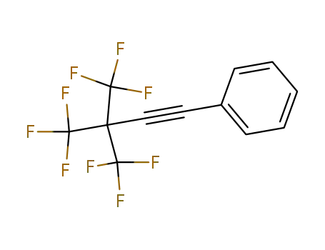 (4,4,4-Trifluoro-3,3-bis-trifluoromethyl-but-1-ynyl)-benzene