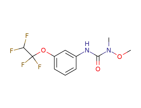 Urea, N-methoxy-N-methyl-N'-[3-(1,1,2,2-tetrafluoroethoxy)phenyl]-