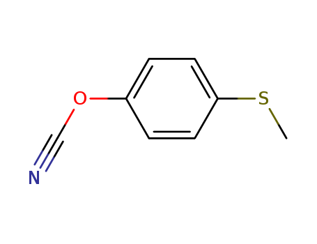 Cyanic acid, 4-(methylthio)phenyl ester