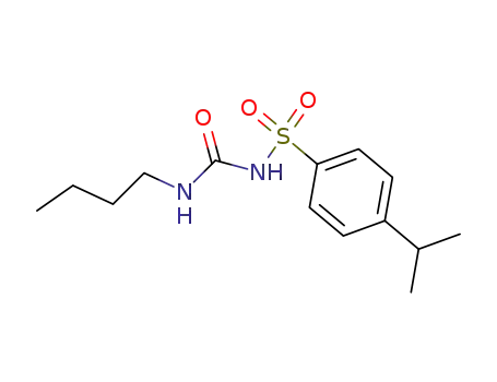 <i>N</i>-butyl-<i>N</i>'-(4-isopropyl-benzenesulfonyl)-urea