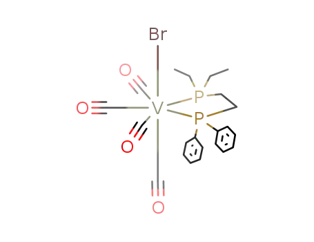 (bromo)(carbonyl)4(PPh<sub>2</sub>C<sub>2</sub>H<sub>4</sub>PEt<sub>2</sub>)vanadium(I)