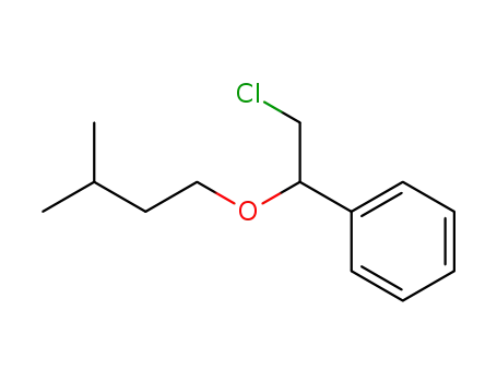 (2-chloro-1-phenyl-ethyl)-isopentyl ether