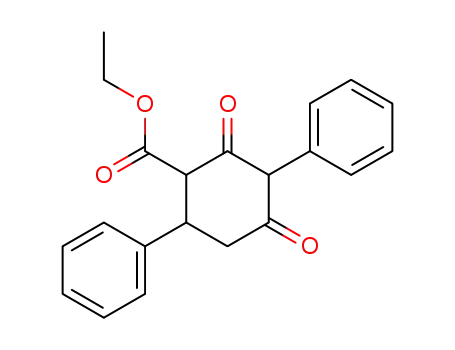 2,4-dioxo-3,6-diphenyl-cyclohexanecarboxylic acid ethyl ester