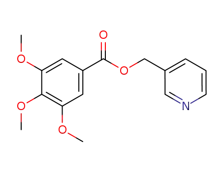 3,4,5-trimethoxy-benzoic acid-[3]pyridylmethyl ester