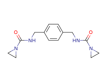 15571-22-9,1-Aziridinecarboxamide,N,N'-[1,4-phenylenebis(methylene)]bis- (9CI),1-Aziridinecarboxamide,N,N'-(p-phenylenedimethylene)bis- (8CI)