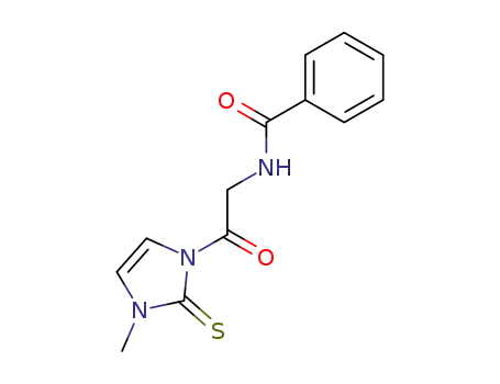 1-hippuroyl-3-methyl-1,3-dihydro-imidazole-2-thione