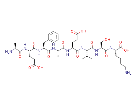 L-Lysine,
L-alanyl-L-a-glutamyl-L-phenylalanyl-L-alanyl-L-a-glutamyl-L-valyl-L-seryl-
