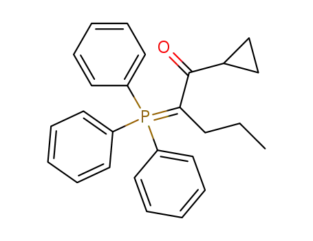 Triphenyl-<1-(cyclopropylcarbonyl)-butyliden>-phosphoran