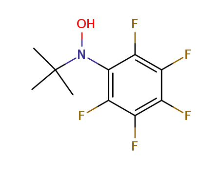 N-tert-Butyl-N-pentafluorophenyl-hydroxylamine