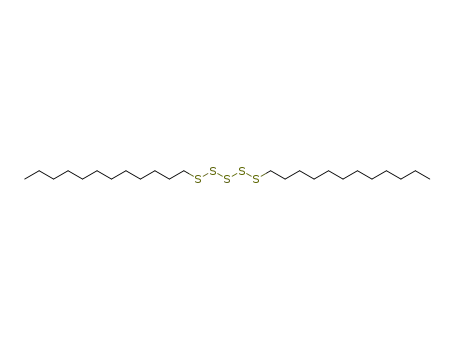Molecular Structure of 4089-79-6 (Pentasulfide, didodecyl)
