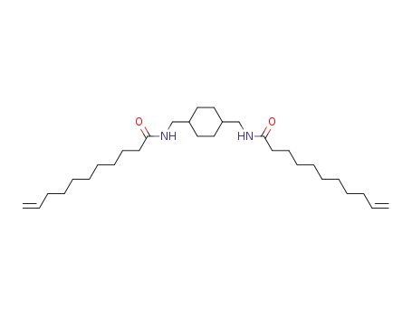 Molecular Structure of 61796-64-3 (10-Undecenamide, N,N'-[1,4-cyclohexanediylbis(methylene)]bis-)