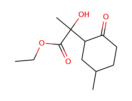 2-hydroxy-2-(5-methyl-2-oxo-cyclohexyl)-propionic acid ethyl ester