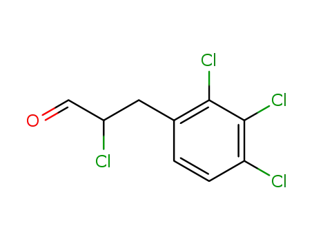α-chloro-β-(2,3,4-trichlorophenyl)propionaldehyde