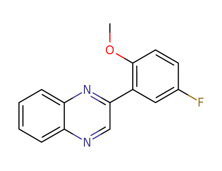 2-(5-fluoro-2-methoxy-phenyl)-quinoxaline