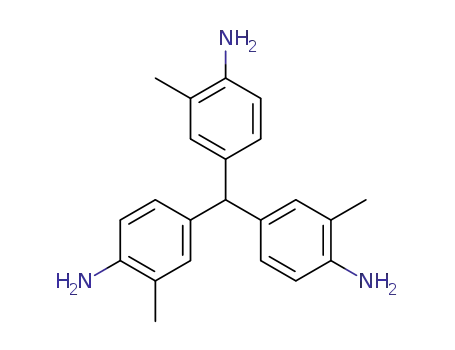 Molecular Structure of 4479-33-8 (Benzenamine, 4,4',4''-methylidynetris[2-methyl-)
