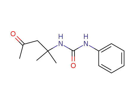 Urea, N-(1,1-dimethyl-3-oxobutyl)-N'-phenyl-
