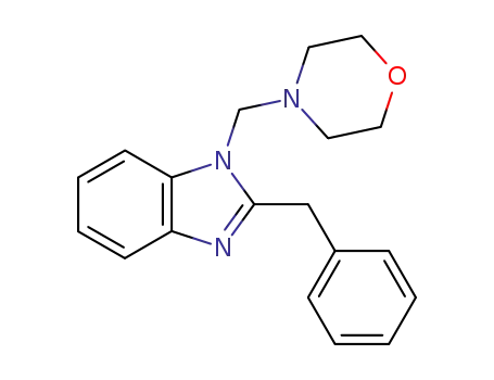 2-benzyl-1-morpholinomethyl-1<i>H</i>-benzimidazole