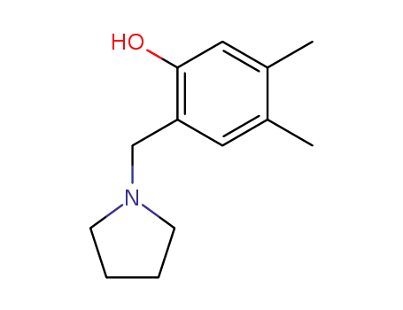 4,5-Dimethyl-2-pyrrolidinomethyl-phenol