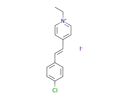1-ethyl-4-(4-chloro-<i>trans</i>-styryl)-pyridinium; iodide