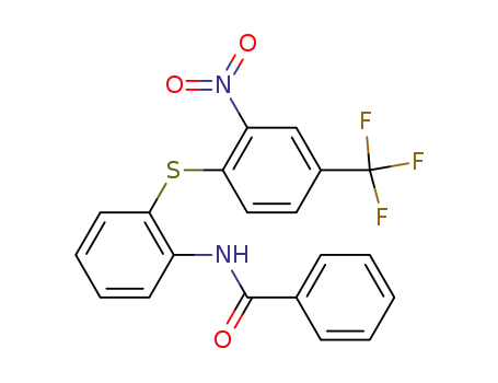 benzoic acid-[2-(2-nitro-4-trifluoromethyl-phenylsulfanyl)-anilide]