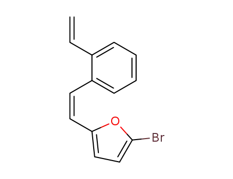 Furan, 2-bromo-5-[2-(2-ethenylphenyl)ethenyl]-, (Z)-
