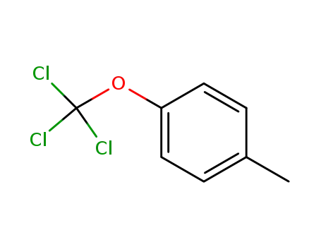 Molecular Structure of 113281-49-5 (Benzene, 1-methyl-4-(trichloromethoxy)-)