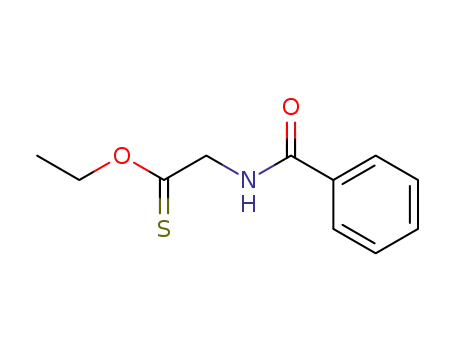 Molecular Structure of 142066-04-4 (Ethanethioic acid, (benzoylamino)-, O-ethyl ester)