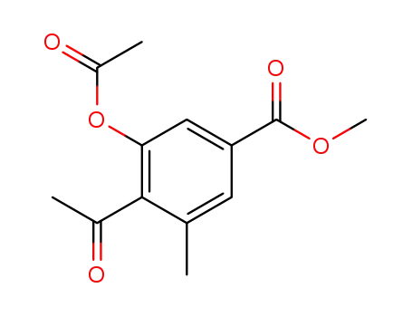 Methyl 4-acetyl-3-(acetyloxy)-5-methylbenzoate
