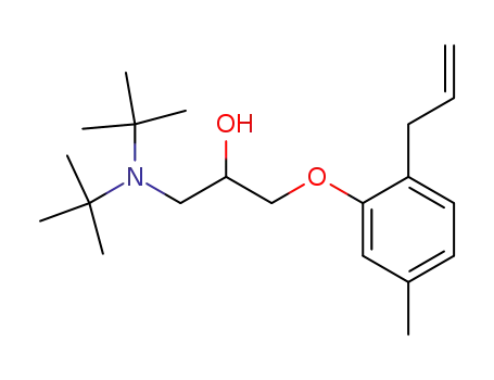 1-(2-Allyl-5-methyl-phenoxy)-3-(di-tert-butyl-amino)-propan-2-ol