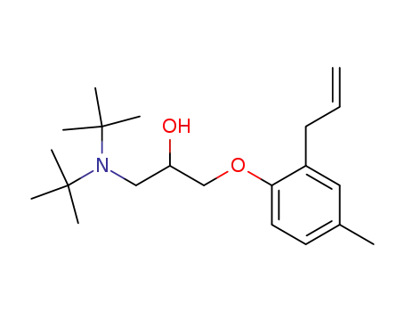 1-(2-Allyl-4-methyl-phenoxy)-3-(di-tert-butyl-amino)-propan-2-ol
