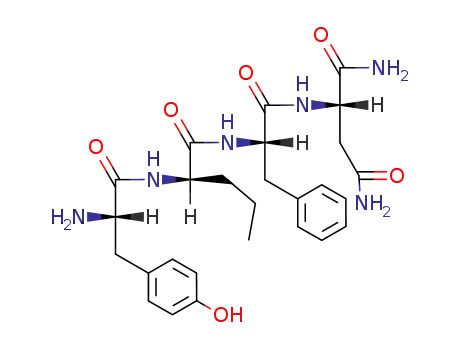(S)-2-((S)-2-{(R)-2-[(S)-2-Amino-3-(4-hydroxy-phenyl)-propionylamino]-pentanoylamino}-3-phenyl-propionylamino)-succinamide