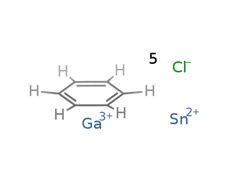 (benzene)chlorotin(+2) tetrachlorogallate(+3)