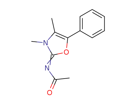 <i>N</i>-(3,4-dimethyl-5-phenyl-3<i>H</i>-oxazol-2-ylidene)-acetamide