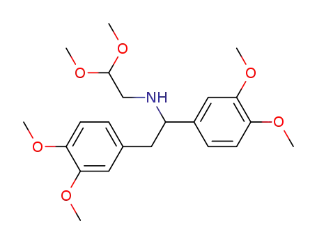 (3,4,3',4'-tetramethoxy-bibenzyl-α-ylamino)-acetaldehyde dimethylacetal