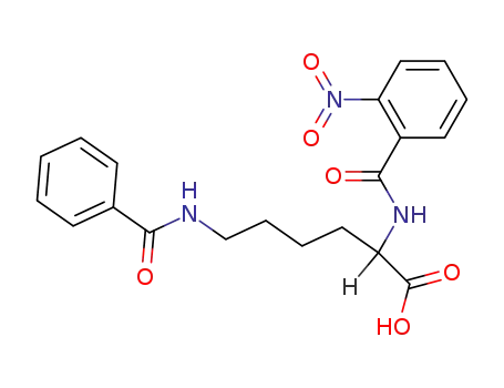 <i>N</i><sup>6</sup>-benzoyl-<i>N</i><sup>2</sup>-(2-nitro-benzoyl)-lysine