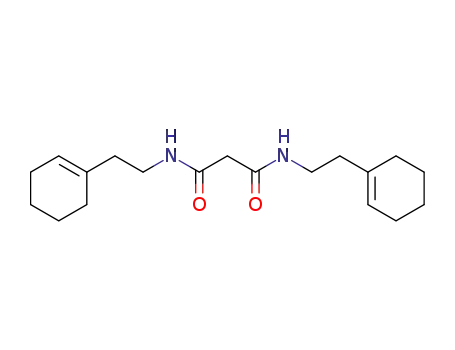 <i>N</i>,<i>N'</i>-bis-(2-cyclohex-1-enyl-ethyl)-malonamide