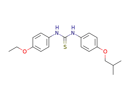 <i>N</i>-(4-ethoxy-phenyl)-<i>N</i>'-(4-isobutoxy-phenyl)-thiourea
