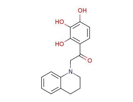 1-(3,4-dihydro-2<i>H</i>-[1]quinolyl)-1-(2,3,4-trihydroxy-phenyl)-ethanone