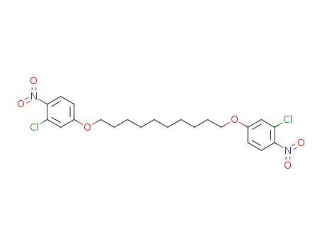 1,10-Bis-(3-chlor-4-nitrophenoxy)-decan