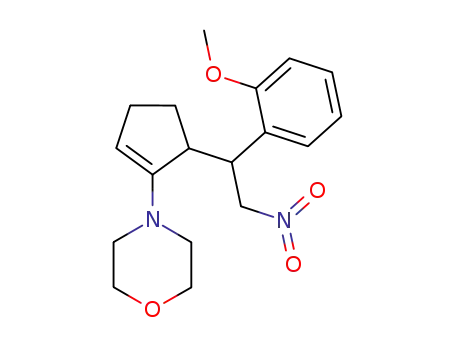 4-{5-[1-(2-methoxy-phenyl)-2-nitro-ethyl]-cyclopent-1-enyl}-morpholine