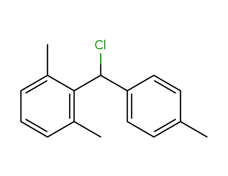 Benzene, 2-[chloro(4-methylphenyl)methyl]-1,3-dimethyl-