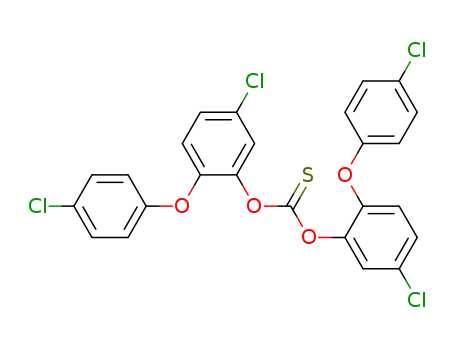 Thiocarbonic acid O,O-bis-[5-chloro-2-(4-chloro-phenoxy)-phenyl] ester