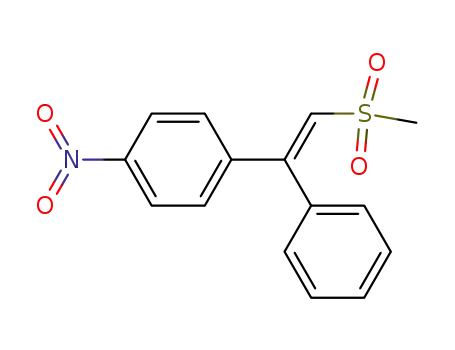 1-((E)-2-Methanesulfonyl-1-phenyl-vinyl)-4-nitro-benzene